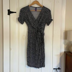 Seraphine Maternity polka dot dress